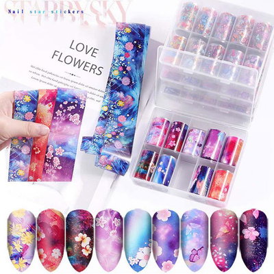 Box de Foil - Flower Power Abstract