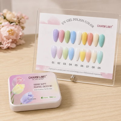 Paleta Pat Pat - Soft Pastel Oleo 3D Charm Limit