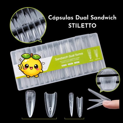 Dual Forms Sandwich - 240 piezas Capsulas - Stiletto