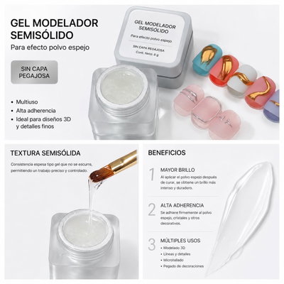 Magic Mirror Powder Modeling Gel