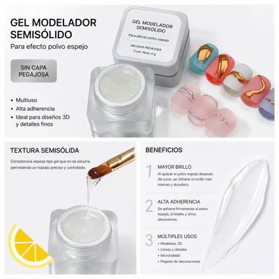 Magic Mirror Powder Modeling Gel