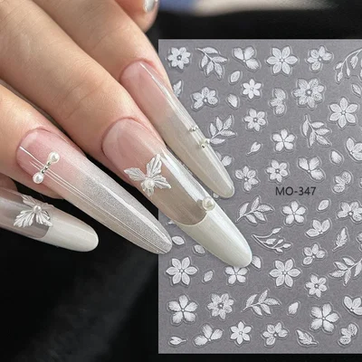 Sticker para uñas 5D - Flores Mo-347