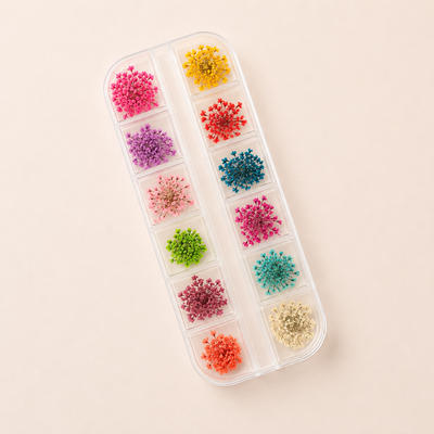 Box de Deco para uñas Flores Secas