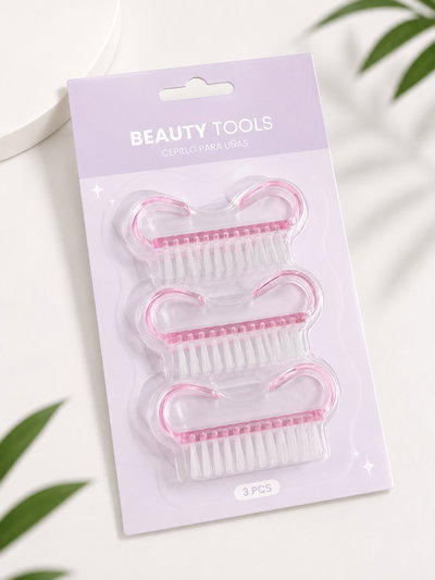 Set de 3 Cepillos para uñas