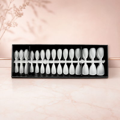 Box de Tips Soft Gel 240 unidades Prelimados - Almendra