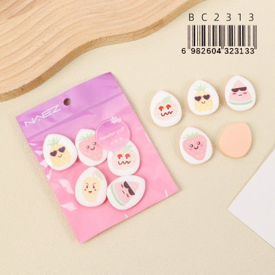 Set de 5 Esponjitas con diseños