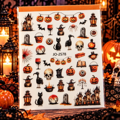 Sticker para uñas - Halloween JO 2578
