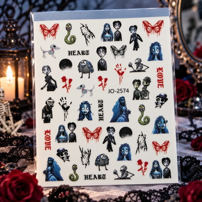 Sticker para uñas - Halloween JO 2574