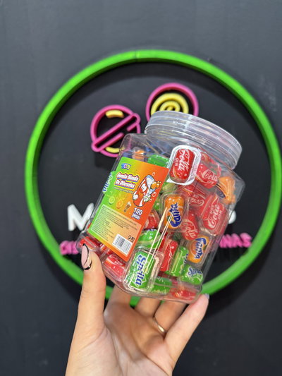 Gomita gaseosa x 100 un x 24 pack (Bulto Cerrado )