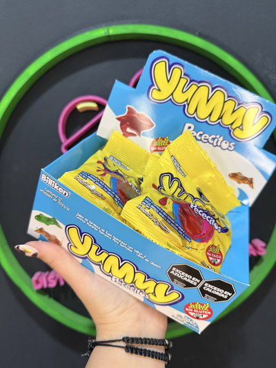 Pececitos gomita yummy x 12 un x 30 gr