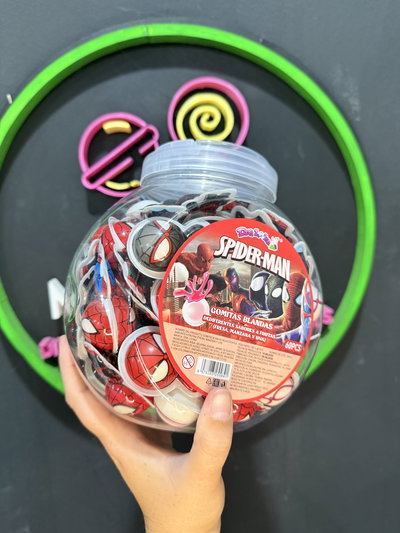 Gomita hombre araña x 60 un 