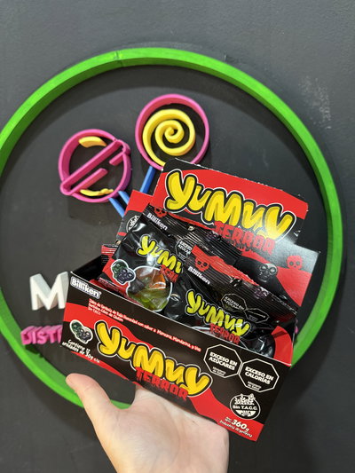 Bulto Cerrado Yummy Gomitas TERROR  12 x 12 un x 30g 