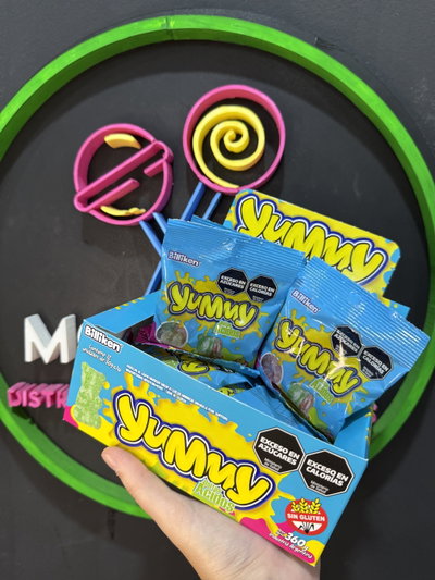 Yummy Ositos Ácidos gomita x 12 un x 30 g