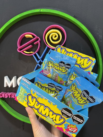 Bulto Cerrado Yummy Gomitas OSITOS ÁCIDOS  12 x 12 un x 30g 