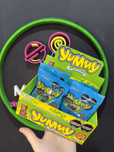 Bulto Cerrado Yummy Gomitas ANIMALITOS 12 x 12 un x 30g 
