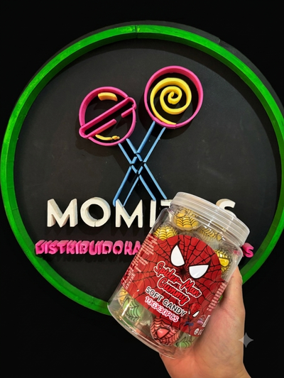 Gomita hombre araña x30 unidades