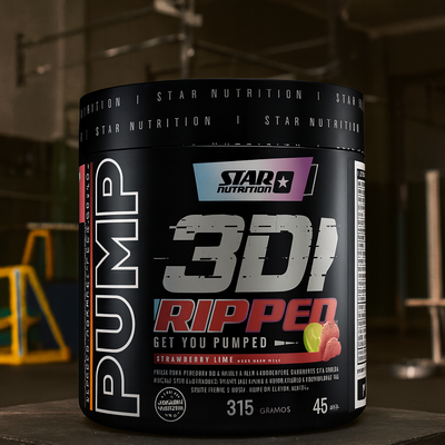 PUMP 3d RIPPED 315 Gr Star Nutrition PRE ENTRENO + QUEMADOR