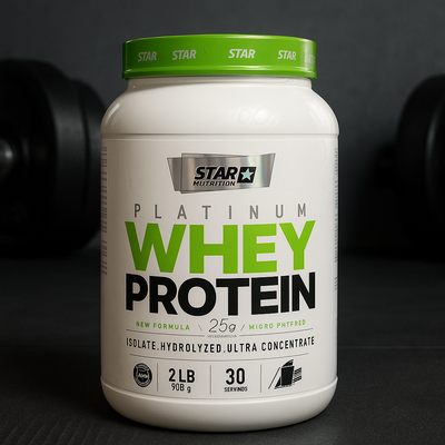 PLATINIUM WHEY PROTEIN 2 Lb - STAR NUTRITION