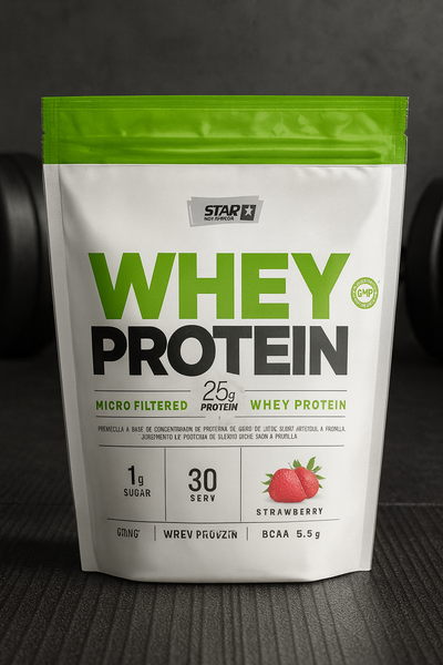 PLATINIUM WHEY PROTEIN DOY PACK 2 Lb - STAR NUTRITION