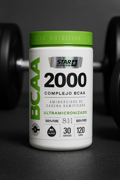 BCAA 2000 X120CAPS - STAR NUTRITION