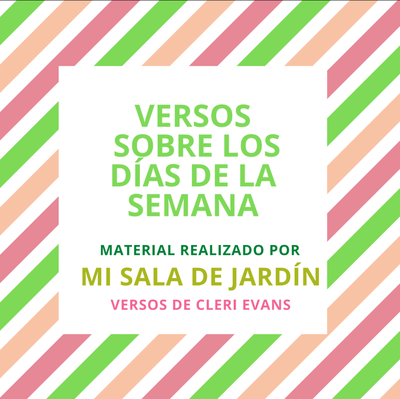 Versos: Días de la Semana