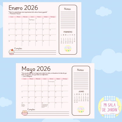 Calendario Docente 2026