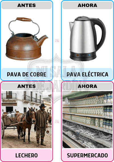 Antes y Ahora - Época Colonial