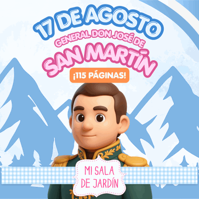 Kit 17 de Agosto - José de San Martín