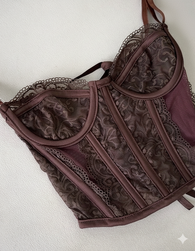 Corset Napoles // Chocolate 