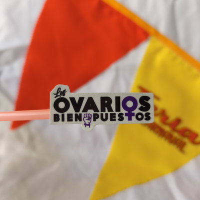 Los Ovarios bien puestos | Sticker