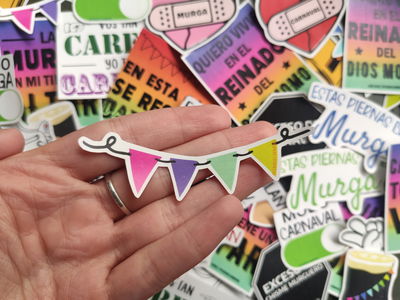 Banderines (x4) | Sticker