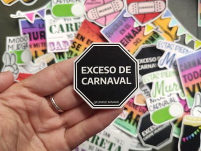 Exceso de Carnaval | Sticker
