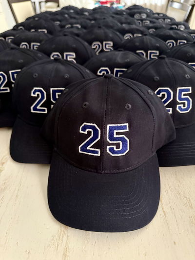 Gorras de Gabardina y de Lana Bordadas