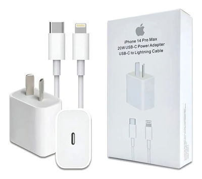 Cargador Para Iphone AAA 20W Con Cable Lightning