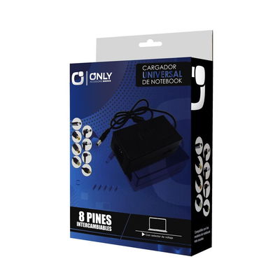 Cargador de Notebook Only con Selector de Voltaje 