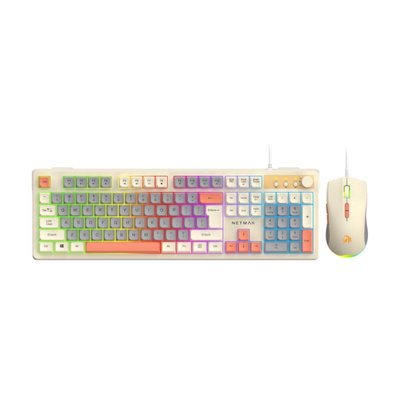 Combo Teclado y Mouse USB Minimalista Netmak TM34