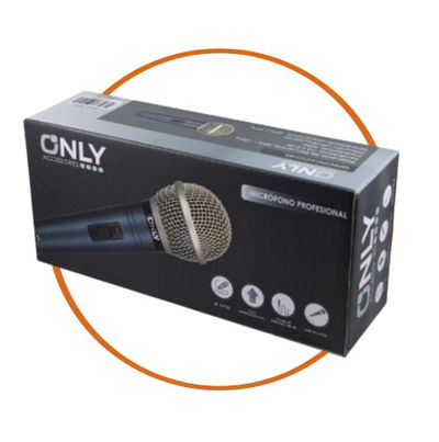 Microfono Profesional Metalico Only 