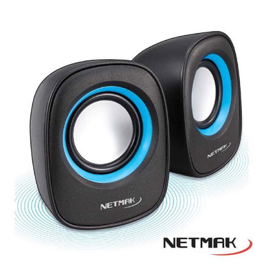 Parlante para PC Netmak Delight NM-9025B -6W RMS