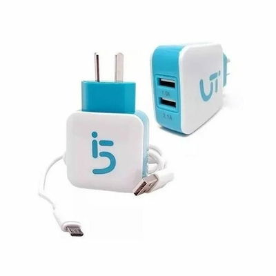 Cargador Micro USB Iglufive 2.1 A + 1A 220v