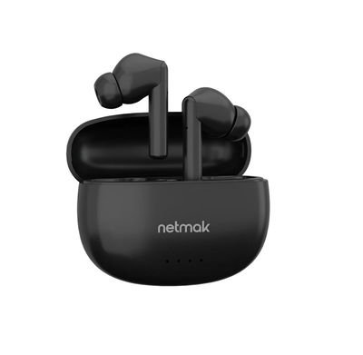 Auricular Bluetooth TWS Netmak Mellow Negro