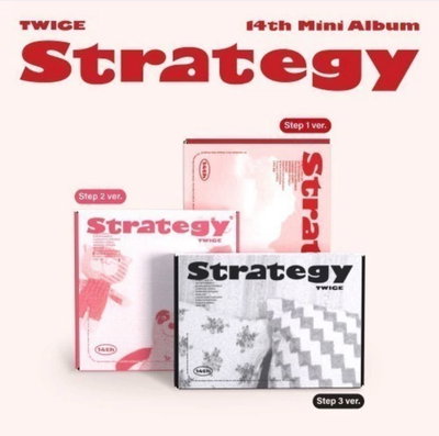 [pedido a Corea] TWICE – Strategy (14th Mini Album · Random)