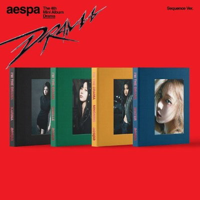 [pedido a Corea] AESPA – Drama (Mini Album Vol.4 · Sequence Ver. · Random)