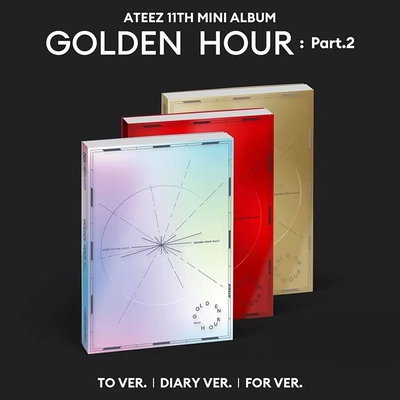 [pedido a Corea] ATEEZ – Golden Hour : Part.2 (11th Mini Album · Random)