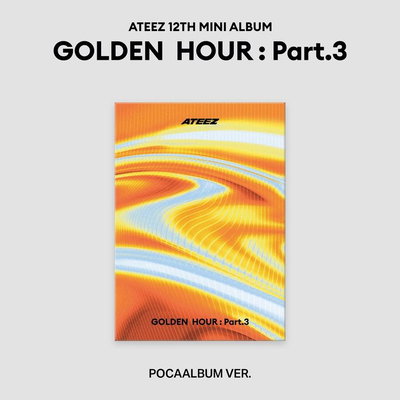 [pedido a Corea] ATEEZ – Golden Hour : Part.3 (12th Mini Album · PocaAlbum Ver. · Random)