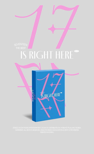 [pedido a Corea] SEVENTEEN – 17 Is Right Here (Dear Ver. · Random)