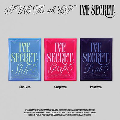 [pedido a Corea] IVE – IVE SECRET (4th EP · Random)