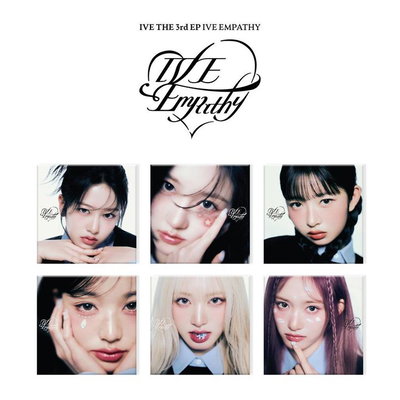 [pedido a Corea] IVE – IVE EMPATHY (3rd EP · Digipack Ver. · Random)
