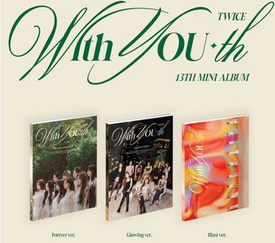 [pedido a Corea] TWICE – With YOU-th (Mini Album Vol.13 · Random)