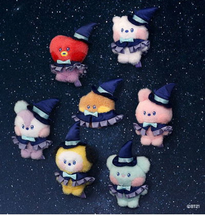 [venta directa] BT21 Magician– Llavero de peluche Minini