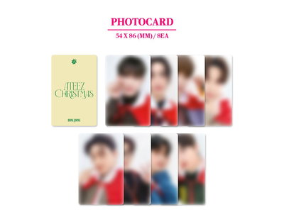 [venta directa] ATEEZ X KAURA 2023 CHRISTMAS PHOTOCARD